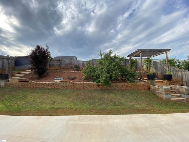 110 Patagonia Rd, Anderson, SC 29625 - view of yard featuring a pergola