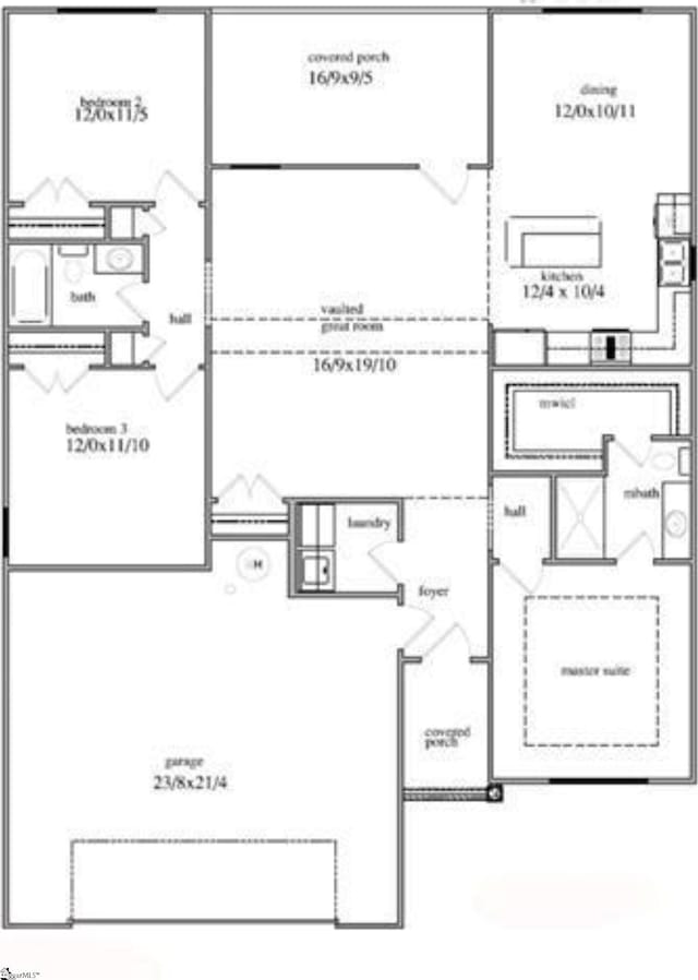 110 Patagonia Rd, Anderson, SC 29625 - property floor plan