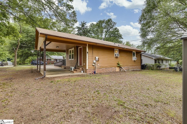 1709 Lyndon Ave, Anderson, SC 29624 - view of home's exterior featuring entry steps and an attached carport