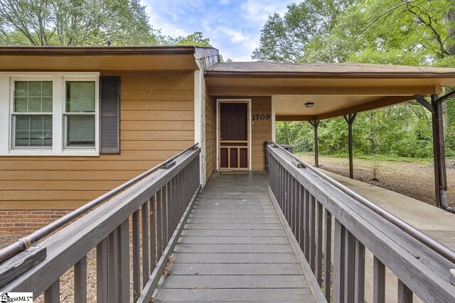 1709 Lyndon Ave, Anderson, SC 29624 - view of exterior entry