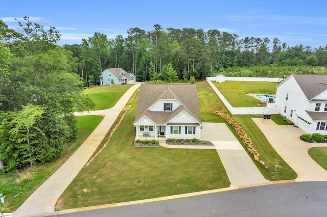 226 Deerview Trl, Simpsonville, SC 29680 - view of subject property featuring a forest