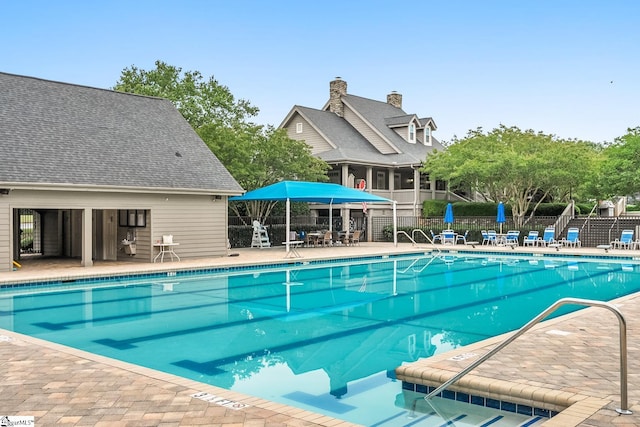 103 Farming Creek Dr, Simpsonville, SC 29680 - community pool featuring a patio area