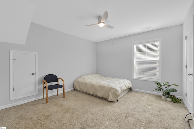 116 Bruinen Dr, Fountain Inn, SC 29644 - carpeted bedroom featuring baseboards and a ceiling fan