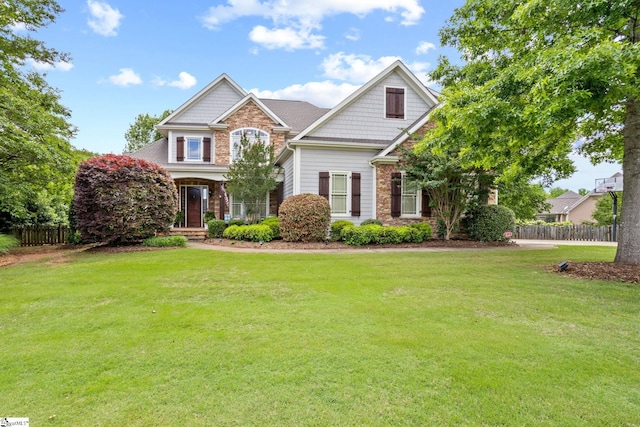 1 Riverstone Way, Greer, SC 29651 - craftsman-style home with stone siding