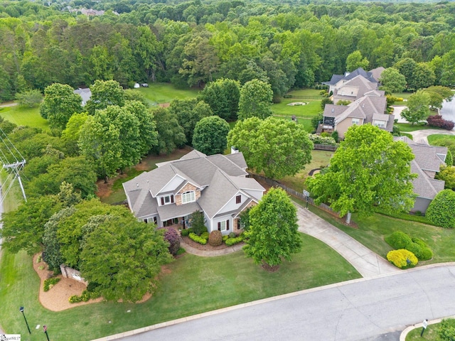 1 Riverstone Way, Greer, SC 29651 - aerial view of a heavily wooded area