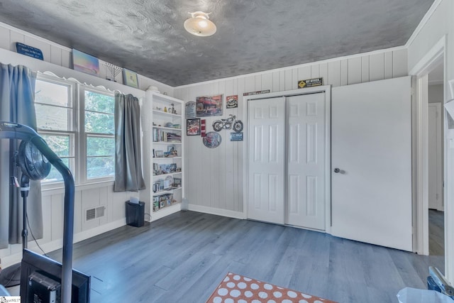 273 Cedar Springs Rd, Spartanburg, SC 29302 - exercise area with wood finished floors and baseboards