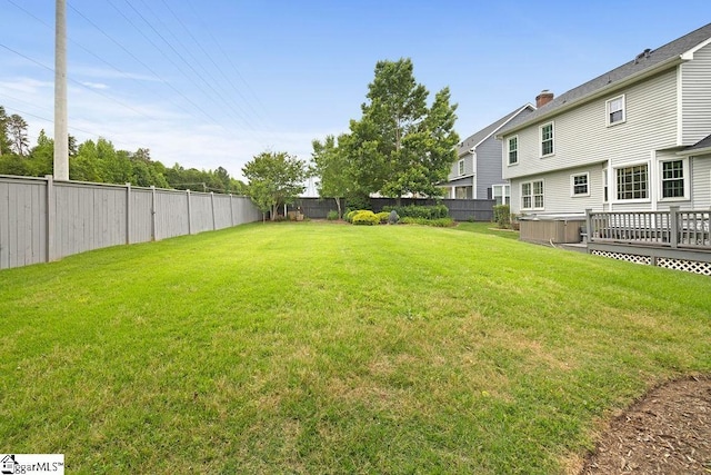 3 Staten Ln, Taylors, SC 29687 - view of yard with a deck