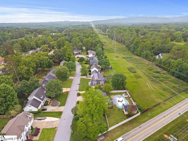 3 Staten Ln, Taylors, SC 29687 - aerial view of residential area featuring a forest