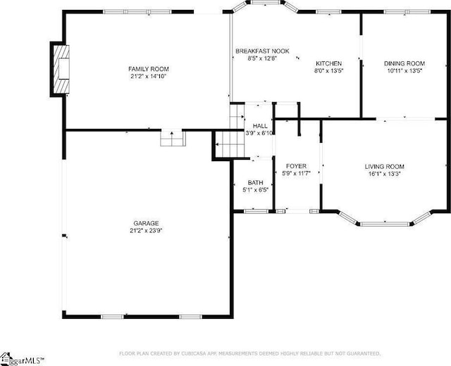 3 Staten Ln, Taylors, SC 29687 - floor plan / room layout