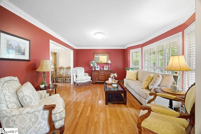 3 Staten Ln, Taylors, SC 29687 - living room with light wood finished floors and crown molding