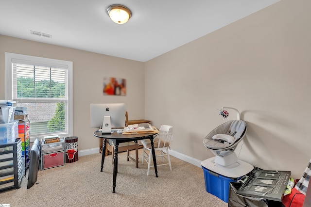 201 Wiscasset Way, Greenville, SC 29615 - home office with carpet floors and baseboards