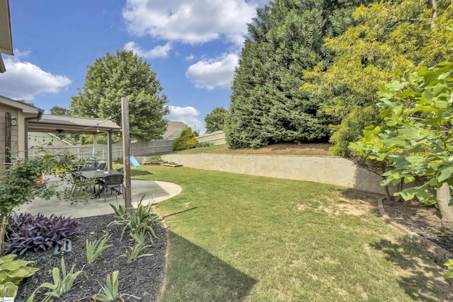 201 Wiscasset Way, Greenville, SC 29615 - view of yard featuring a patio