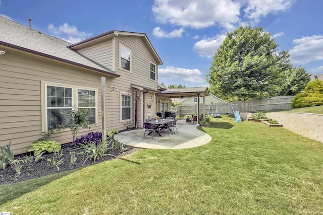 201 Wiscasset Way, Greenville, SC 29615 - view of yard with a patio