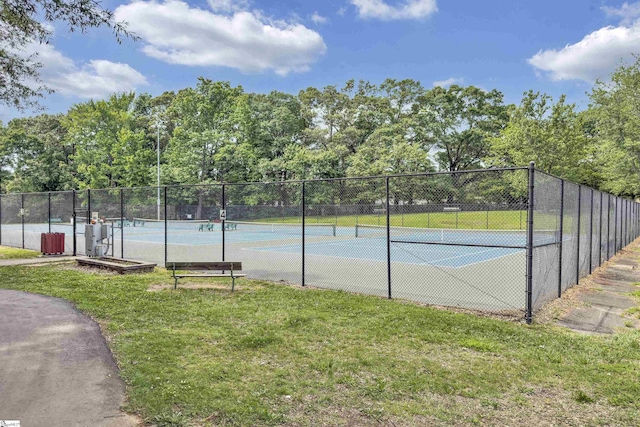 201 Wiscasset Way, Greenville, SC 29615 - view of tennis court