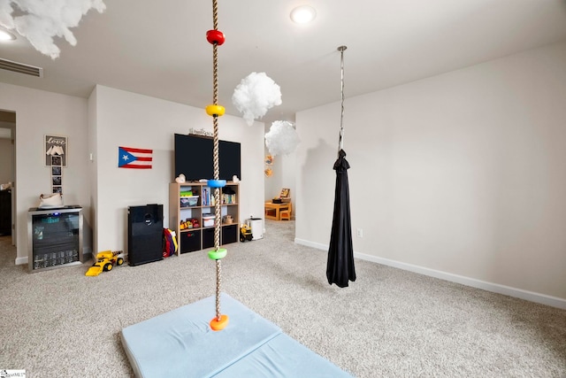 813 Elgon Walk Dr, Fountain Inn, SC 29644 - playroom with carpet flooring and baseboards