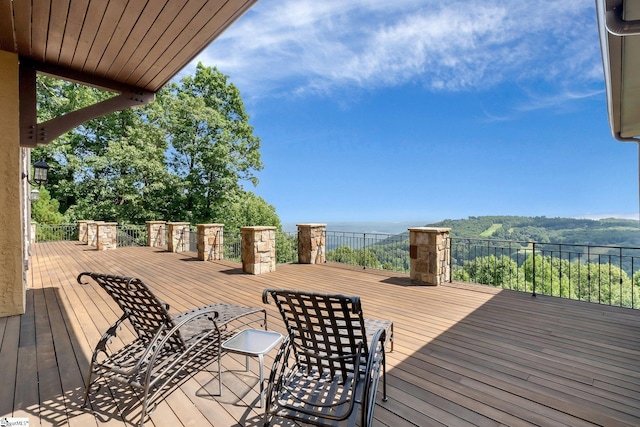 58 Wild Ginger Rd, Landrum, SC 29356 - view of deck