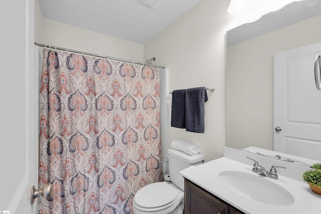 115 River Trace Loop, Simpsonville, SC 29680 - full bath with vanity, toilet, and a shower with curtain