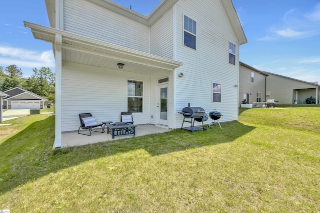 115 River Trace Loop, Simpsonville, SC 29680 - back of house featuring a patio area and a yard