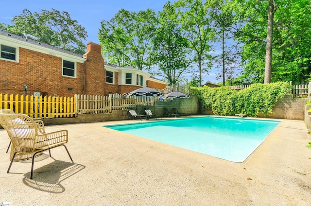 116 Arnold Dr, Anderson, SC 29621 - view of pool with a patio and a fenced backyard