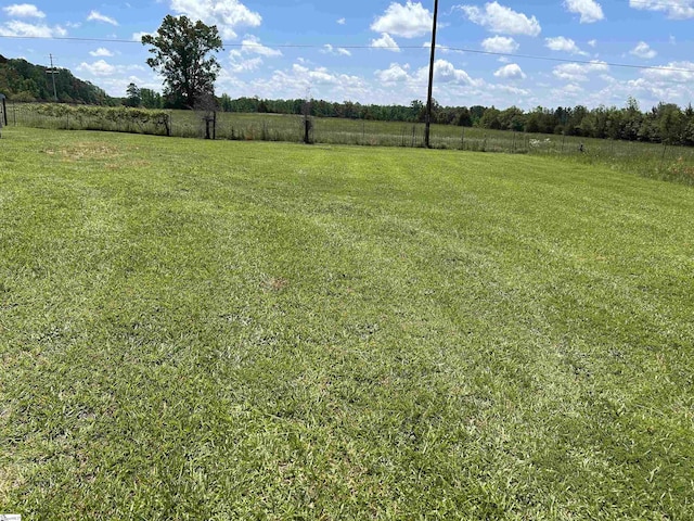 325 Byrnes St, Joanna, SC 29351 - view of grassy yard with a view of countryside