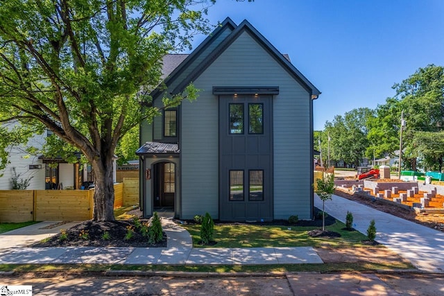 11 Stall St, Greenville, SC 29609 - view of front of home featuring board and batten siding