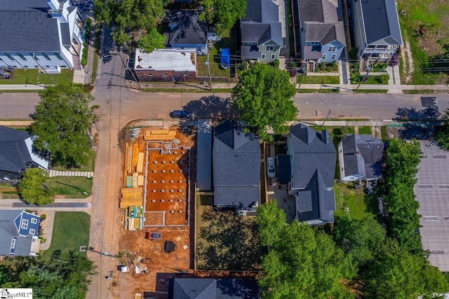 11 Stall St, Greenville, SC 29609 - aerial overview of property's location featuring nearby suburban area