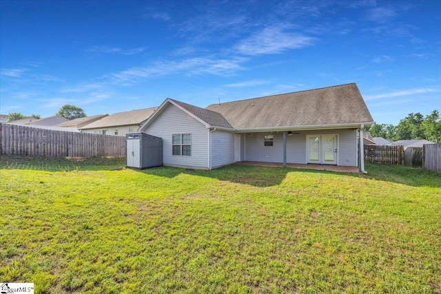 624 Renita Dr, Boiling Springs, SC 29316 - rear view of house with french doors