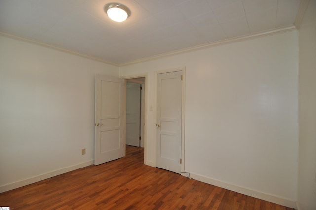 105 S Oakleaf Dr, Landrum, SC 29356 - unfurnished room featuring ornamental molding, wood finished floors, and baseboards