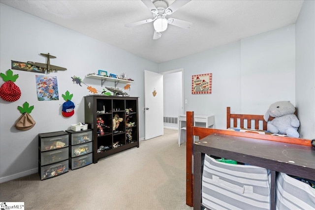 116 Kennedy St, Easley, SC 29642 - carpeted bedroom with baseboards and ceiling fan