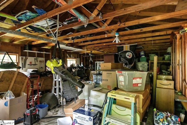 116 Kennedy St, Easley, SC 29642 - storage room featuring a garage