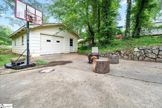 116 Kennedy St, Easley, SC 29642 - view of detached garage
