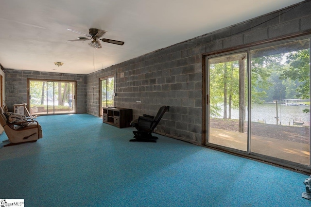 345 P Cromer Rd, Abbeville, SC 29620 - unfurnished room featuring ceiling fan