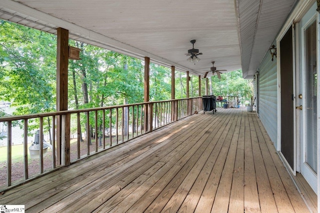 345 P Cromer Rd, Abbeville, SC 29620 - view of wooden terrace