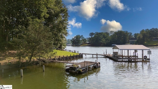 345 P Cromer Rd, Abbeville, SC 29620 - dock featuring a water view