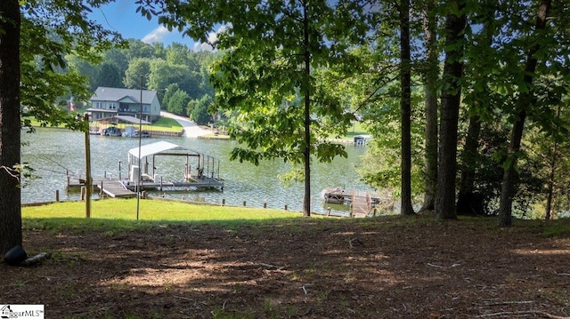 345 P Cromer Rd, Abbeville, SC 29620 - dock featuring a water view