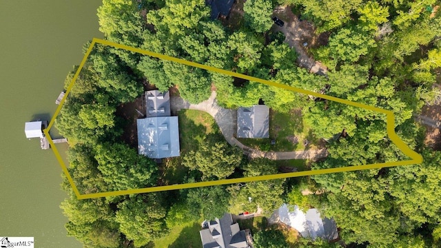 345 P Cromer Rd, Abbeville, SC 29620 - aerial view of property's location with property parcel outlined