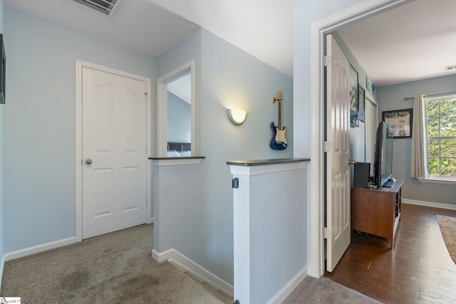 9 Hollow Tree Way, Greenville, SC 29605 - corridor featuring baseboards and an upstairs landing