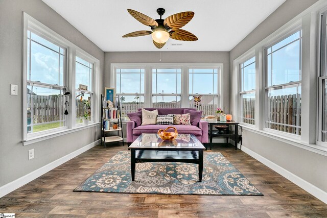 105 Devonfield Dr, Greer, SC 29651 - sunroom / solarium with healthy amount of natural light and baseboards