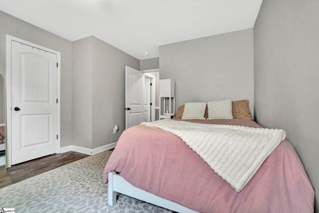 105 Devonfield Dr, Greer, SC 29651 - bedroom featuring wood finished floors and baseboards