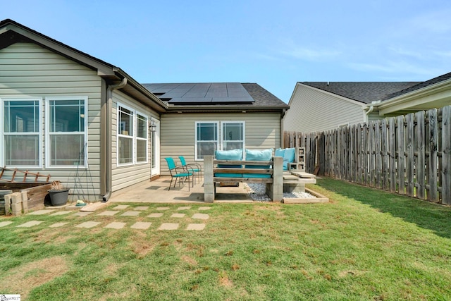 105 Devonfield Dr, Greer, SC 29651 - view of yard with an outdoor hangout area and a patio area