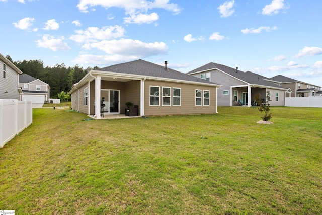 117 Hazelcroft Dr, Fountain Inn, SC 29644 - rear view of property featuring a patio and central AC