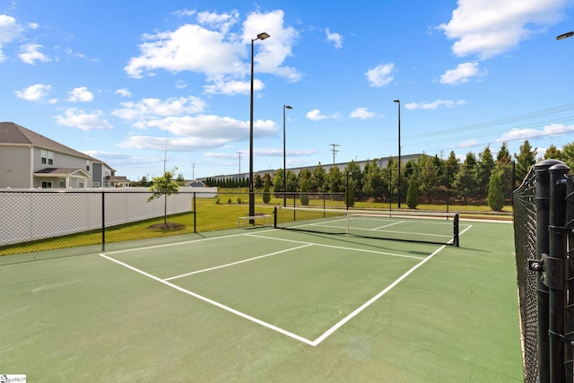 117 Hazelcroft Dr, Fountain Inn, SC 29644 - view of tennis court featuring community basketball court