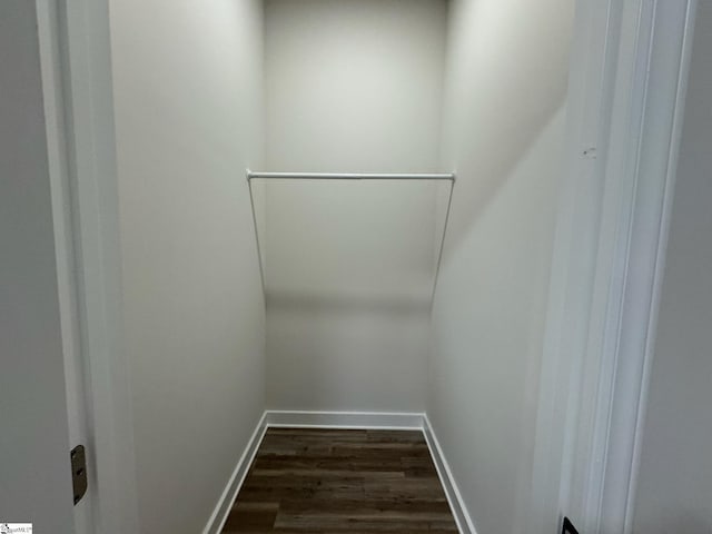 205 Magnolia St, Gaffney, SC 29340 - spacious closet with dark wood-style floors