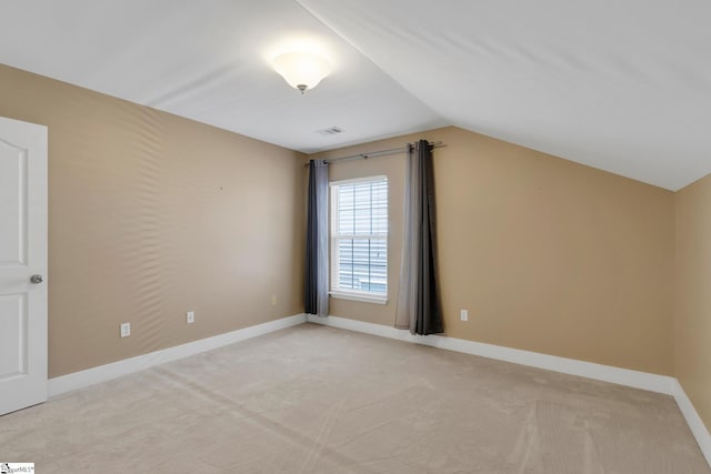 103 Circle Grove Ct, Greer, SC 29650 - bonus room featuring lofted ceiling, light carpet, and baseboards