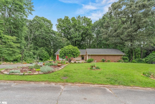 223 Covington Rd, Greenville, SC 29617 - view of front of home featuring a front lawn
