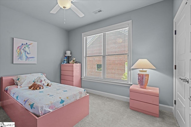 135 Neal Pointe Dr, Chesnee, SC 29323 - bedroom with baseboards, carpet, and a ceiling fan