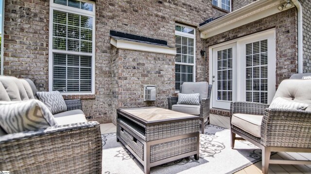 225 Highgrove Ct, Simpsonville, SC 29681 - view of patio / terrace
