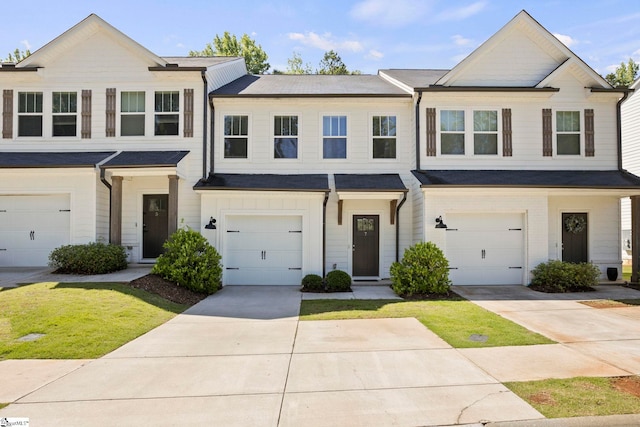 7 Grey Oak Trl, Greer, SC 29650 - townhome / multi-family property featuring a garage and concrete driveway