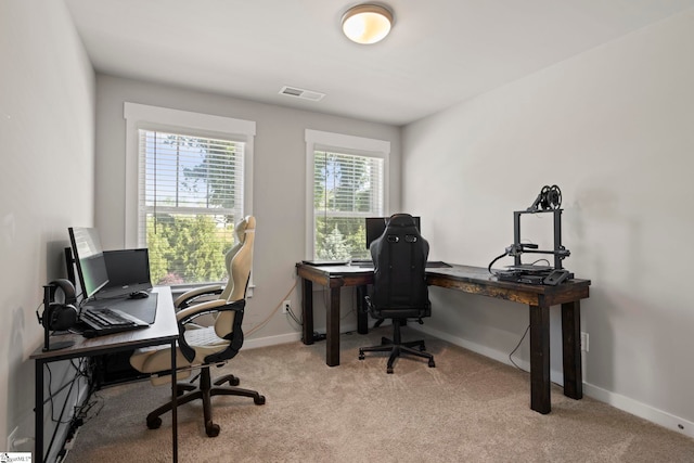 7 Grey Oak Trl, Greer, SC 29650 - carpeted home office with baseboards