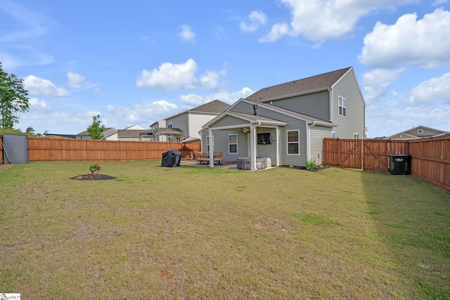 105 Ella B Ln, Easley, SC 29640 - back of house with a patio area